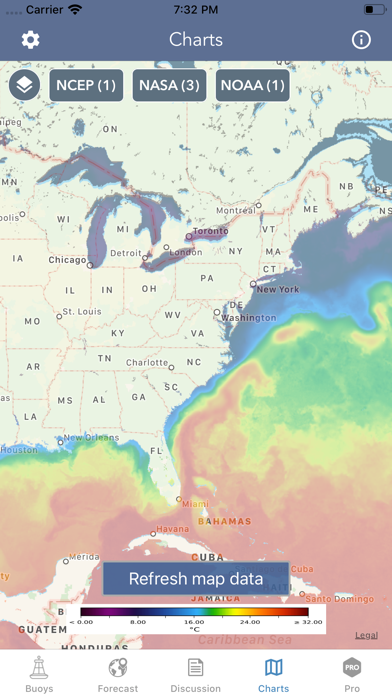 Marine Weather Forecast Pro Screenshot