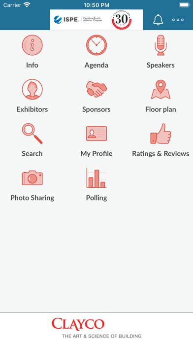 ISPE-CaSA 2023 Technology Show Screenshot