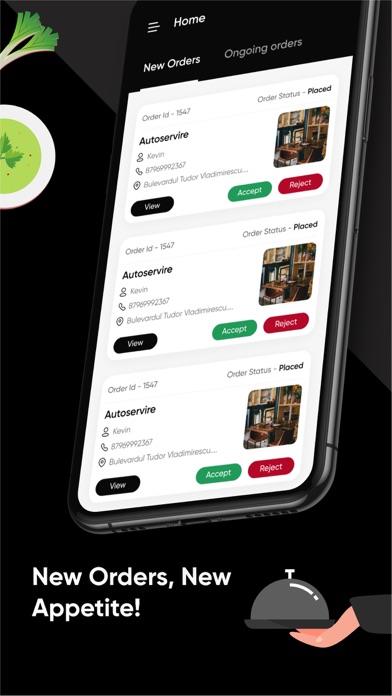 Online Food Delivery: Store Screenshot