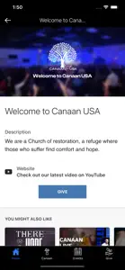 Canaan Church Miami screenshot #1 for iPhone