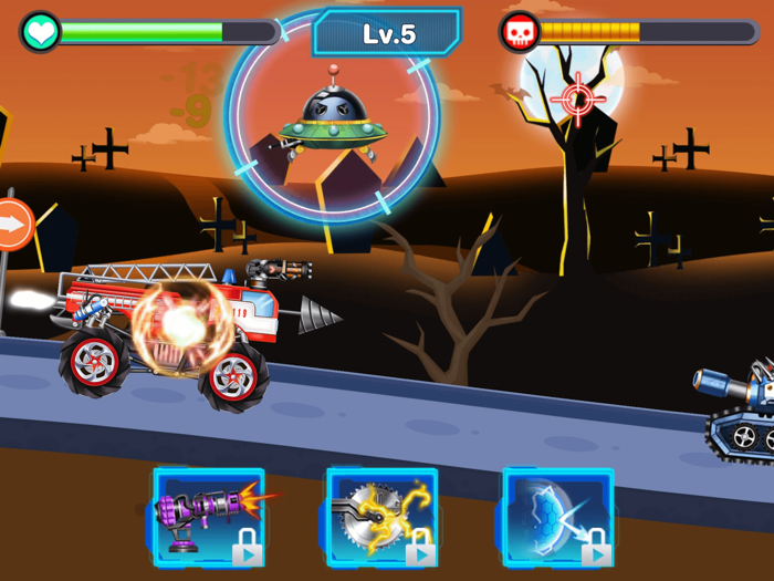 Monster Truck Battle Game