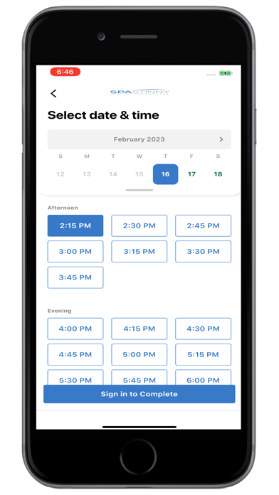 Spa Stinny Mobile Screenshot