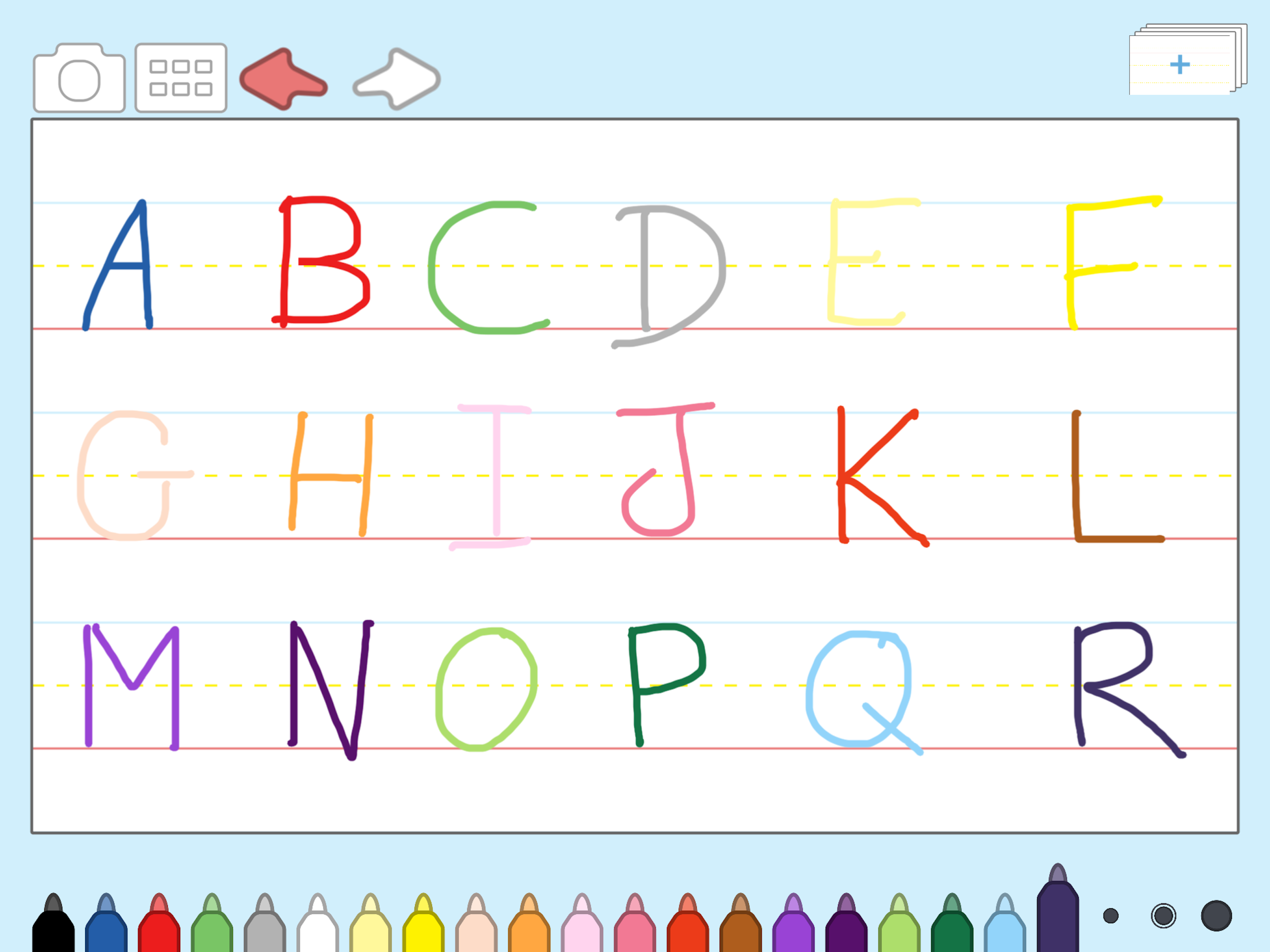 Writing pad for Kid & Toddler screenshot 10