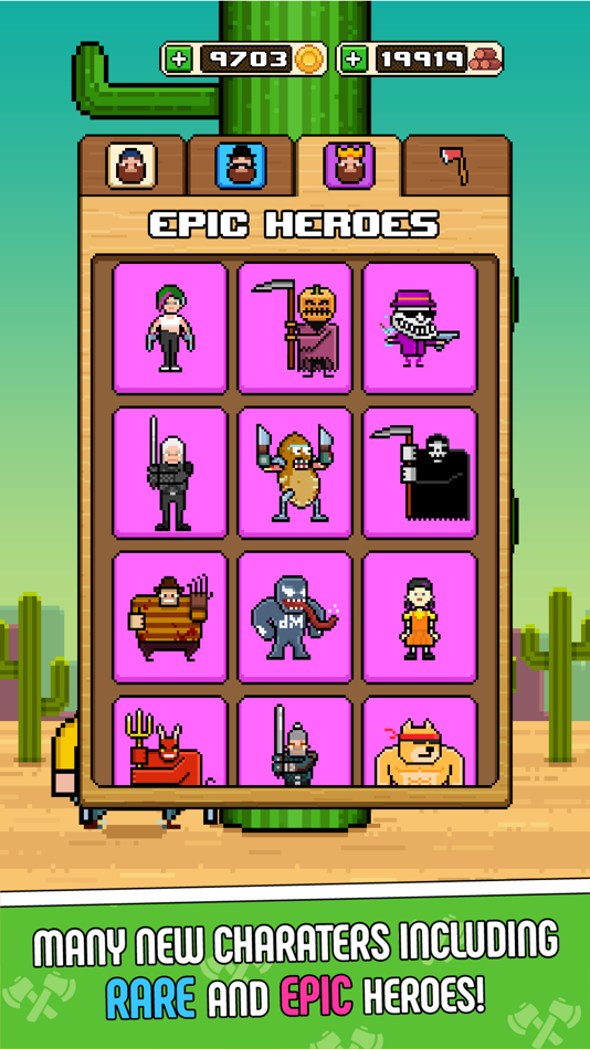 #3. Timberman (iOS) 由: Digital Melody