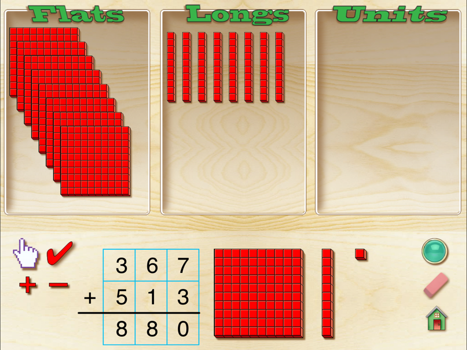 #4. Base Ten Blocks ES (iOS) 由: Ventura Educational Systems