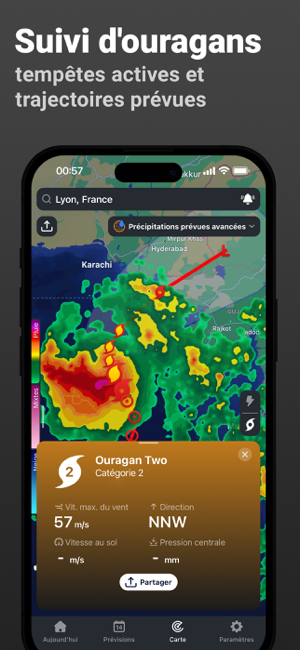 ‎Clime: Radar Météo Live Capture d'écran