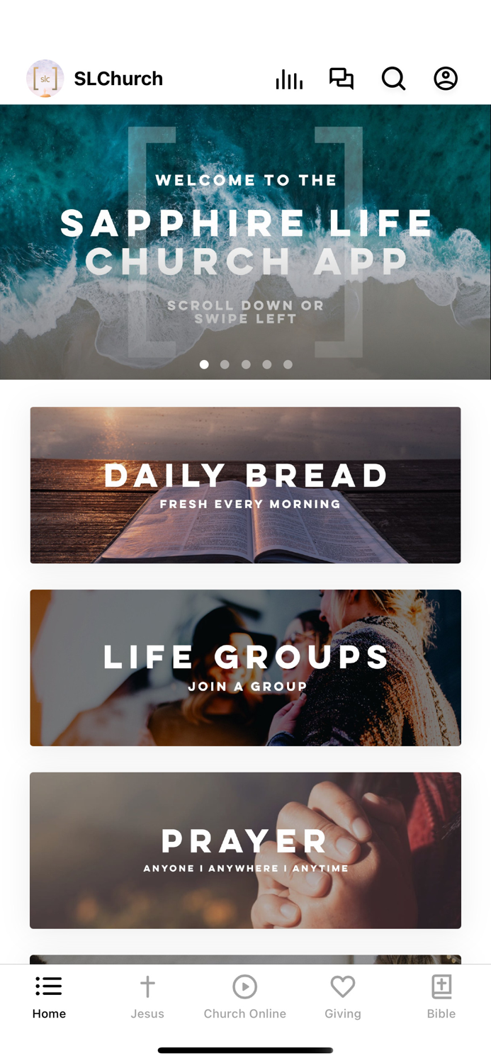 Sapphire Life Church App