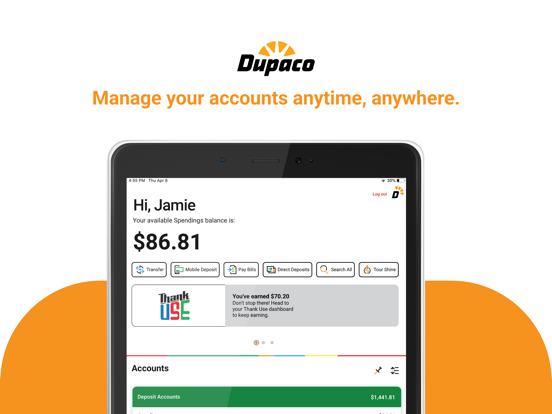 Screenshot #4 pour Dupaco Mobile