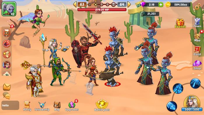 Firestone An Idle Clicker RPG