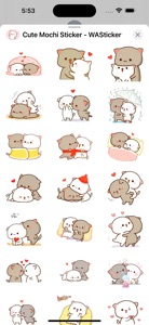 Cute Mochi Sticker - WASticker screenshot #5 for iPhone