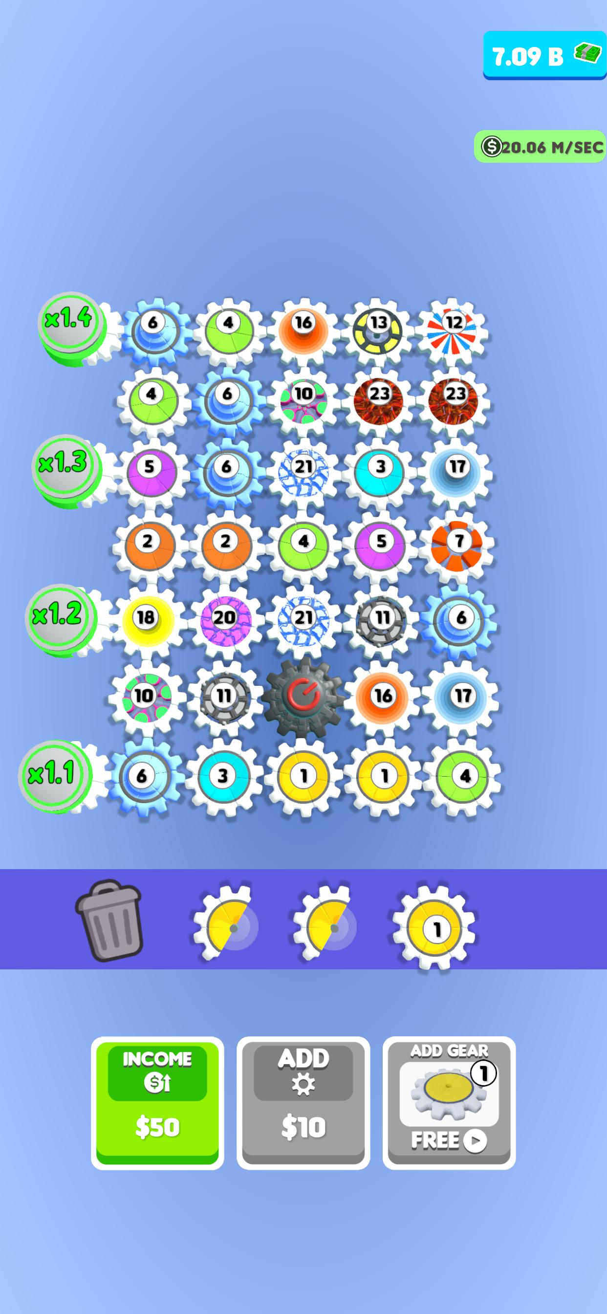 Gear Sort Puzzle