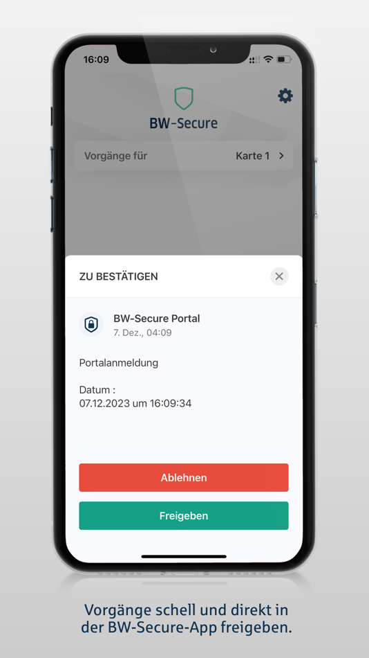 #3. BW-Secure mit 3D-Secure (iOS) 由: Baden-Württembergische Bank