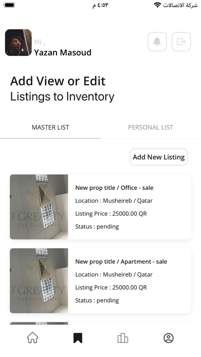 FGREALTY AGENT Screenshot