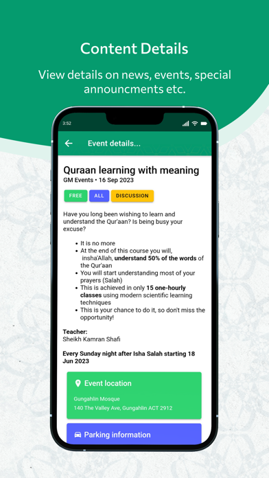 Gungahlin Masjid Canberra Screenshot