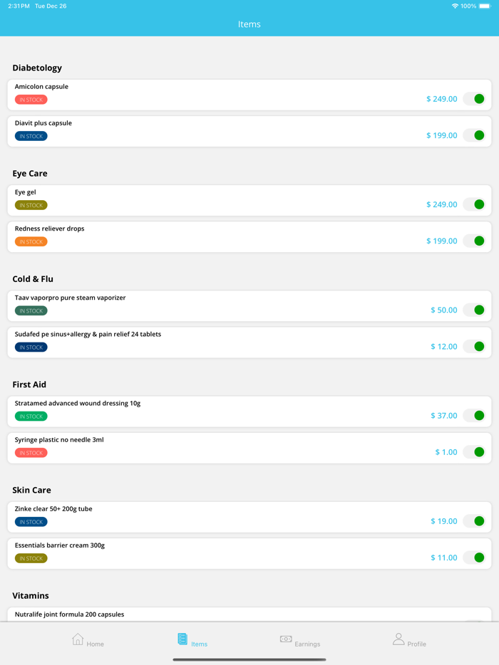 V3C Medical AIO Store