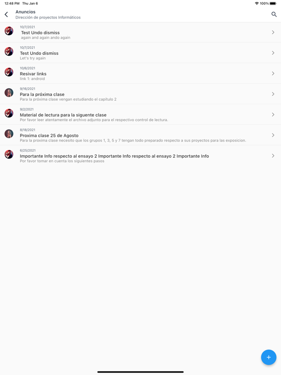 Screenshot #4 pour Aula Virtual Profesor ESPOL