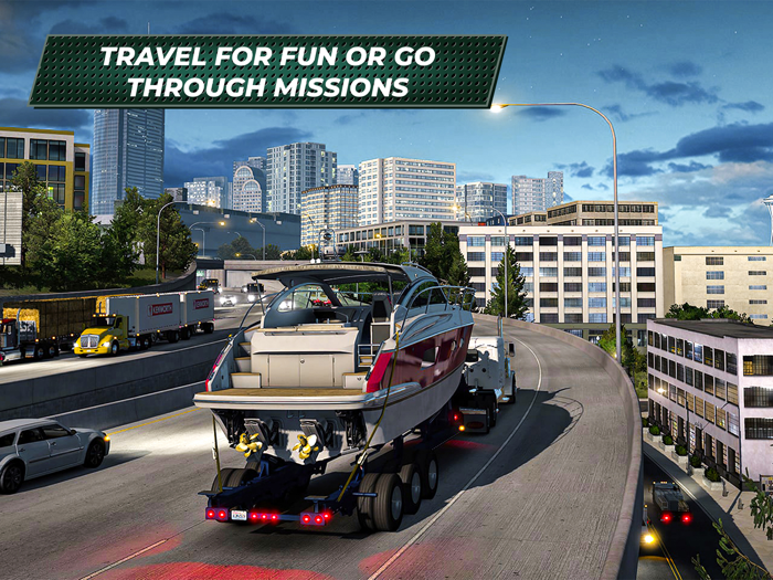 Truck Simulator Cargo Driving