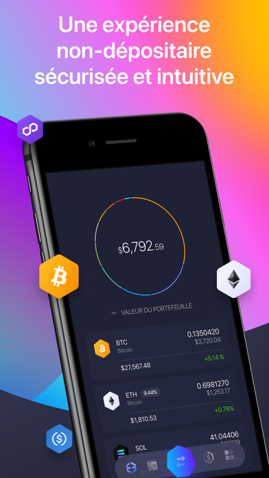 Screenshot #1 pour Exodus: Wallet Crypto Bitcoin
