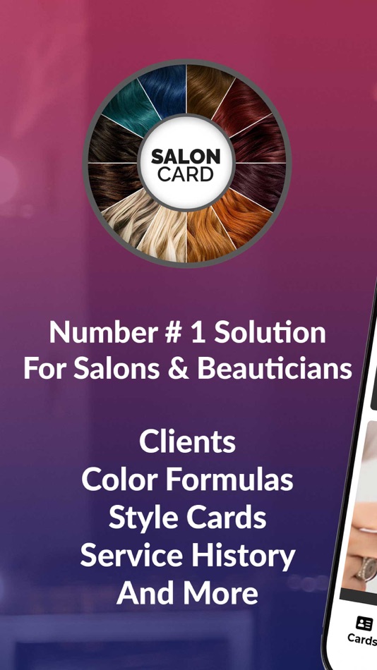 Salon Card For Hair & Beauty - 2.0 - (iOS)