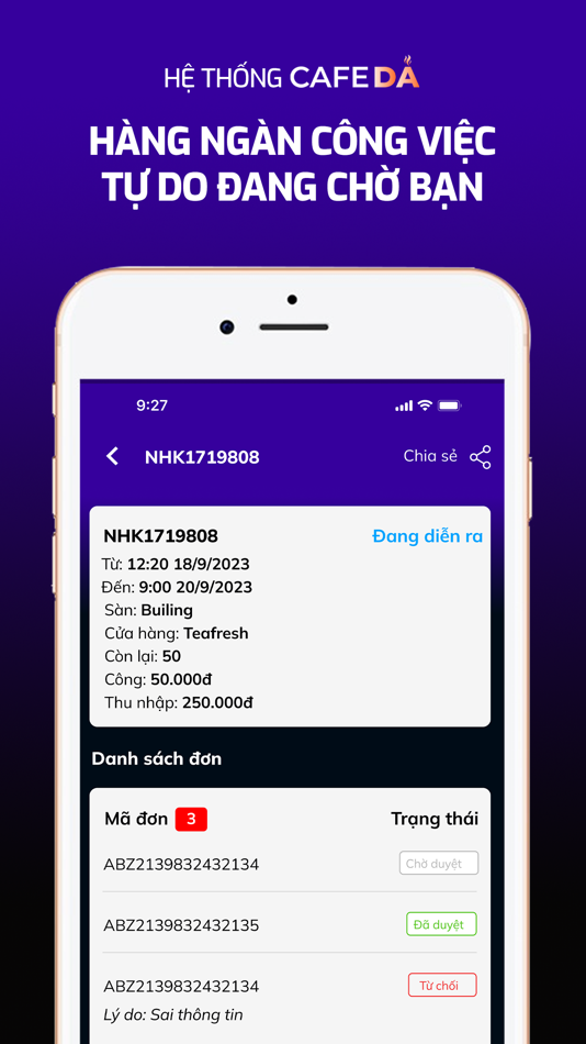 #2. Cafe Đá (iOS) By: Phuc Tran Van