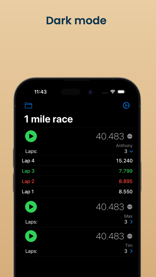 #6. Stopwatch° (iOS) 由: Kai Oelfke