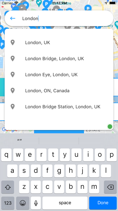 Nwave Parking Screenshot