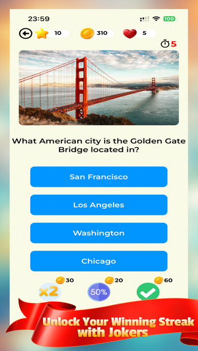 Trivia Quiz General Knowledge Screenshot