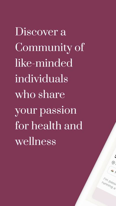 Wellness Journey Screenshot