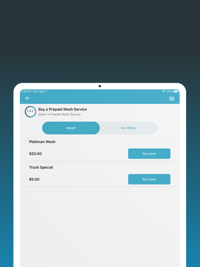 Customer Portal - WashAssist