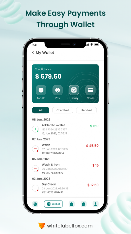 #7. Fox-Laundry User (iOS) 由: White Label Fox Private Limited