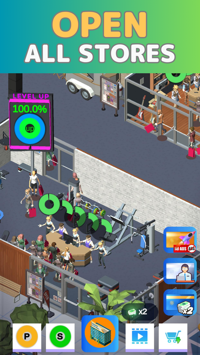 Idle Mall Tycoon - Tap Manager