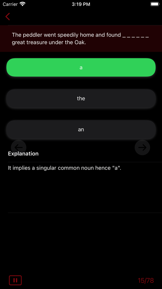 #8. Grammar Express: Articles Lite (iOS) 由: Webrich Software Limited