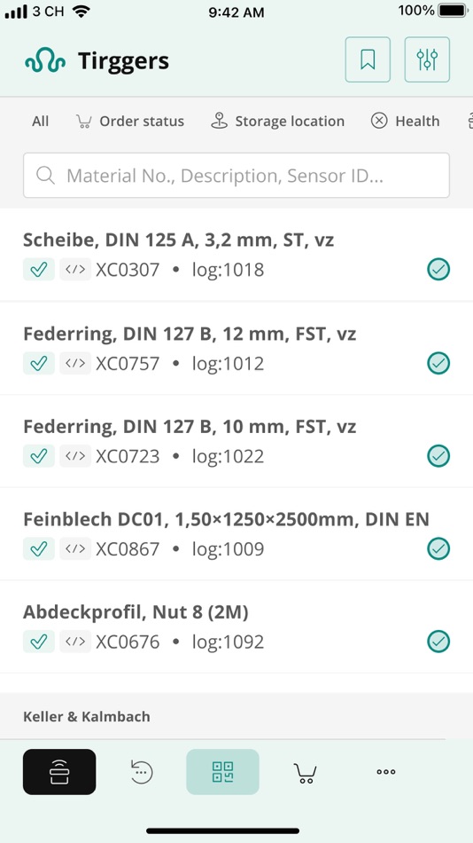 Logtopus (iOS) Podle: Keller & Kalmbach GmbH