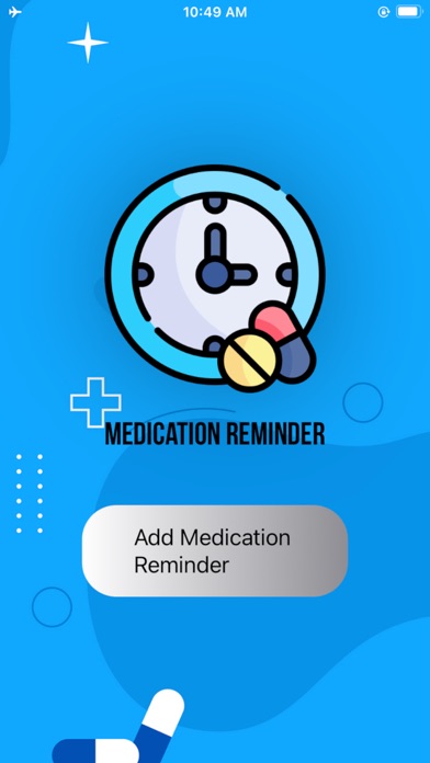 Medication reminder . Screenshot