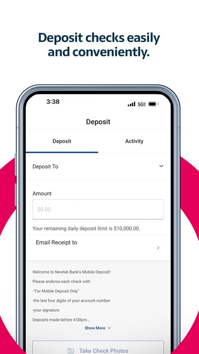 Newtek Mobile Banking Screenshot