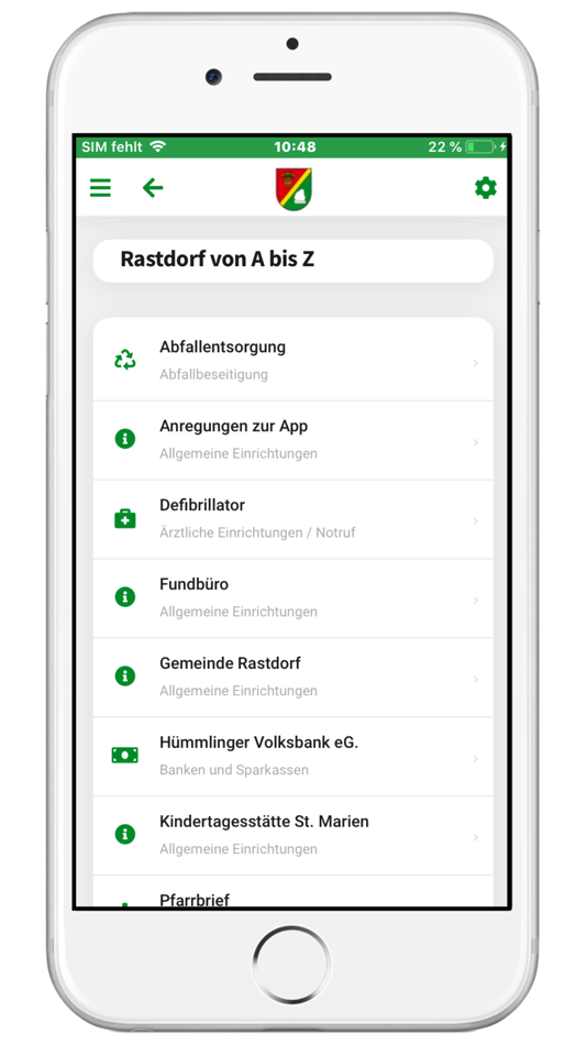 #4. Rastdorf App (iOS) بواسطة: Frank Reiling