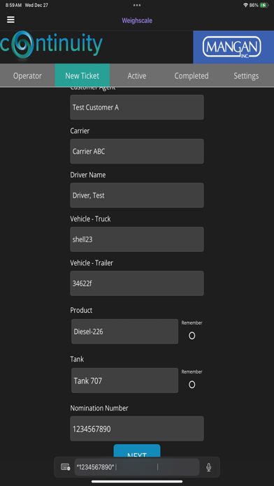 Screenshot 2 of ContinuityMobile App
