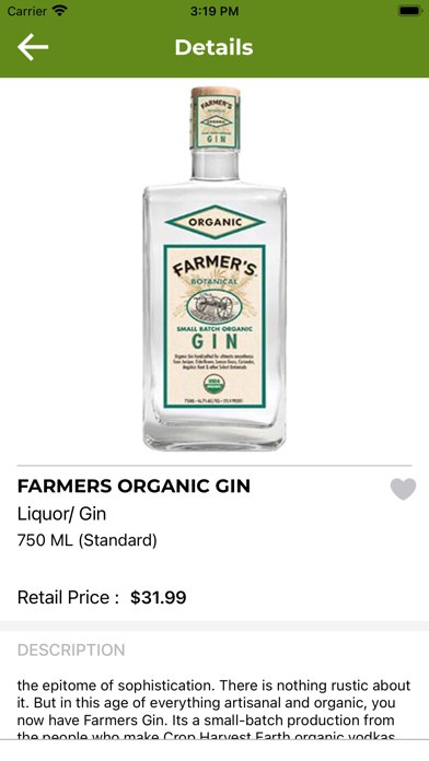 County Market Liquor Screenshot