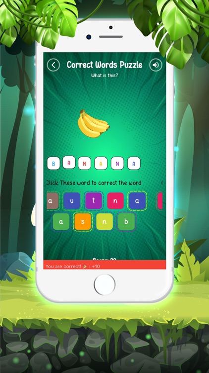 Correct Words Puzzle