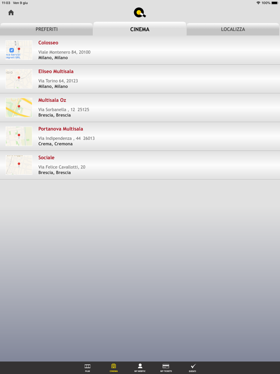 Screenshot #5 pour Webtic Il Regno del Cinema