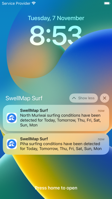 SwellMap Surf Screenshot