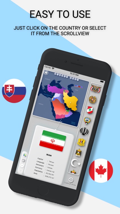 MapGo: Countries of the world