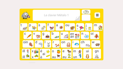 Screenshot #1 pour Clavier MÉTALO