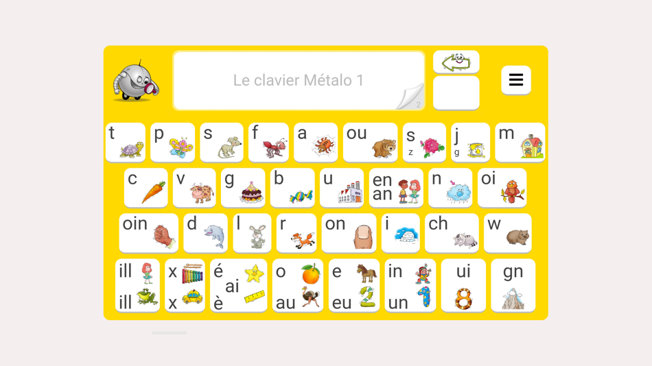#1. Clavier MÉTALO (iOS) Által: SAS LexiClic