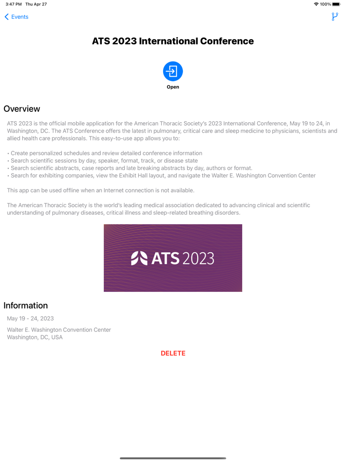 ATS 2023 Int’l Conference