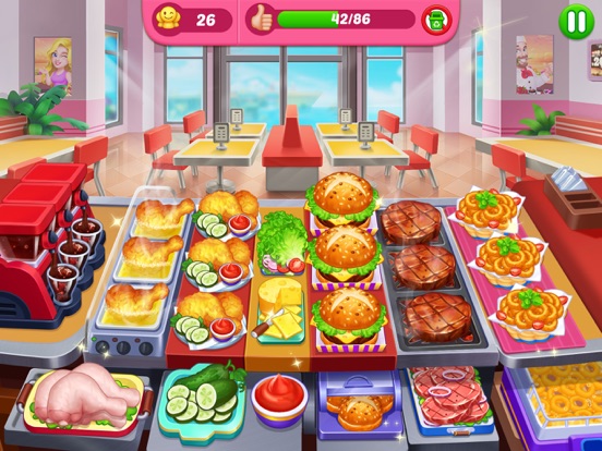 Screenshot #4 pour Crazy Cooking Diner: jeux chef