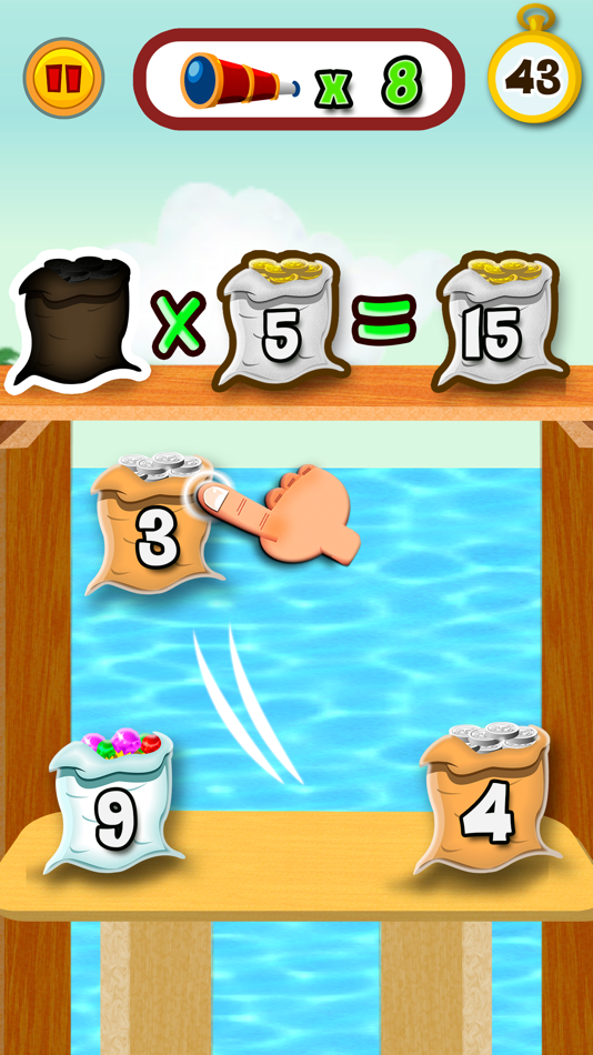 #6. Math Land: Arithmetic for kids (iOS) By: Didactoons Games SL