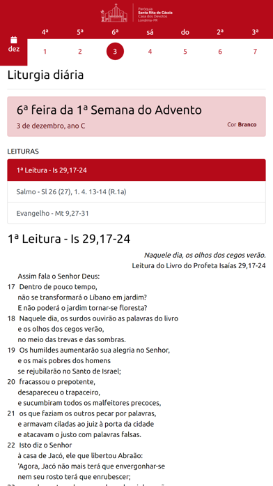 Santuário Santa Rita de Cássia Screenshot