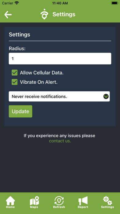 TopicWorx Mobile Alerts Screenshot