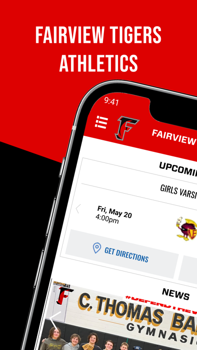 Fairview Tigers Athletics Screenshot